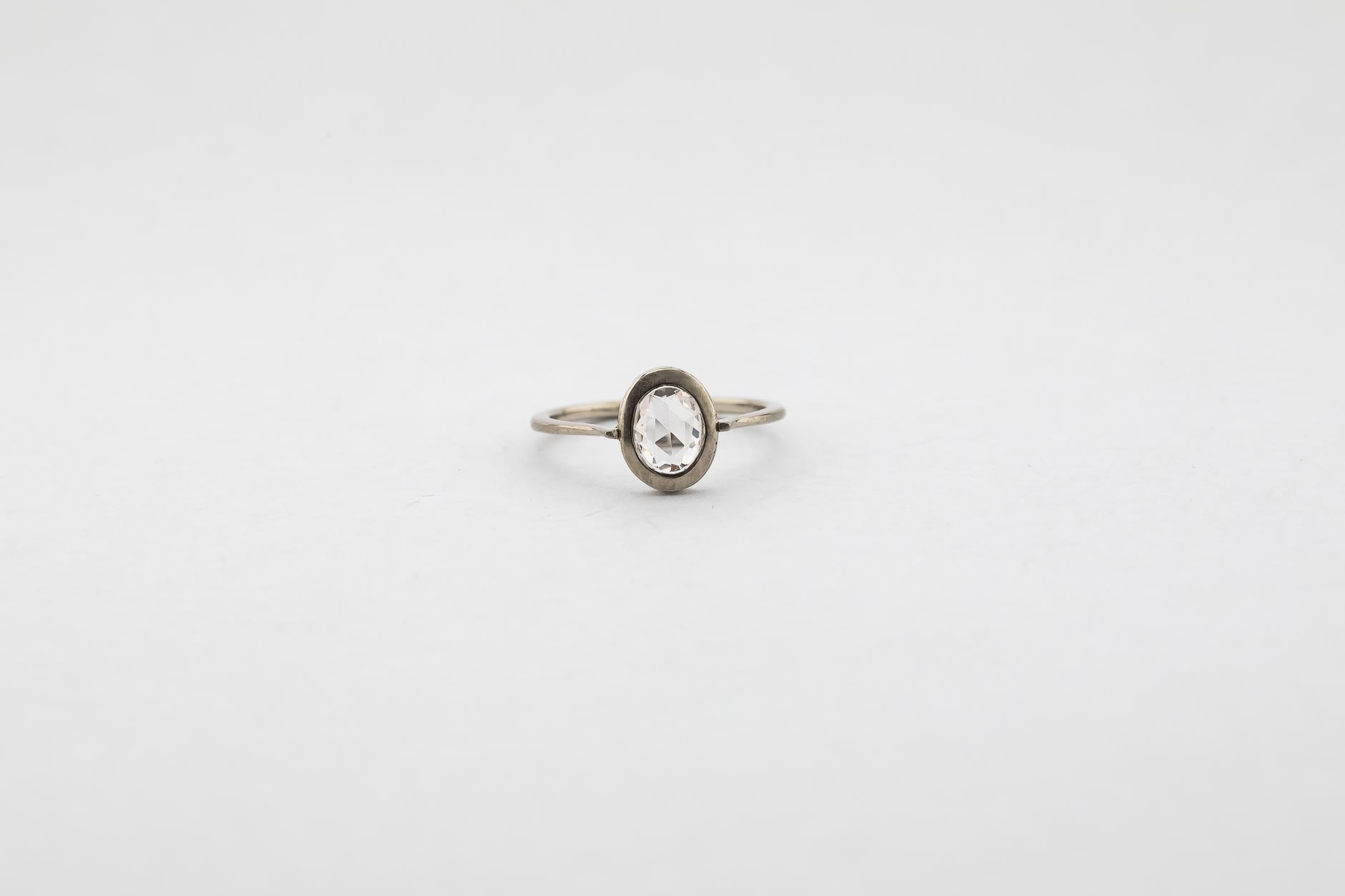 Ring, Saphir, 585/000 Weißgold