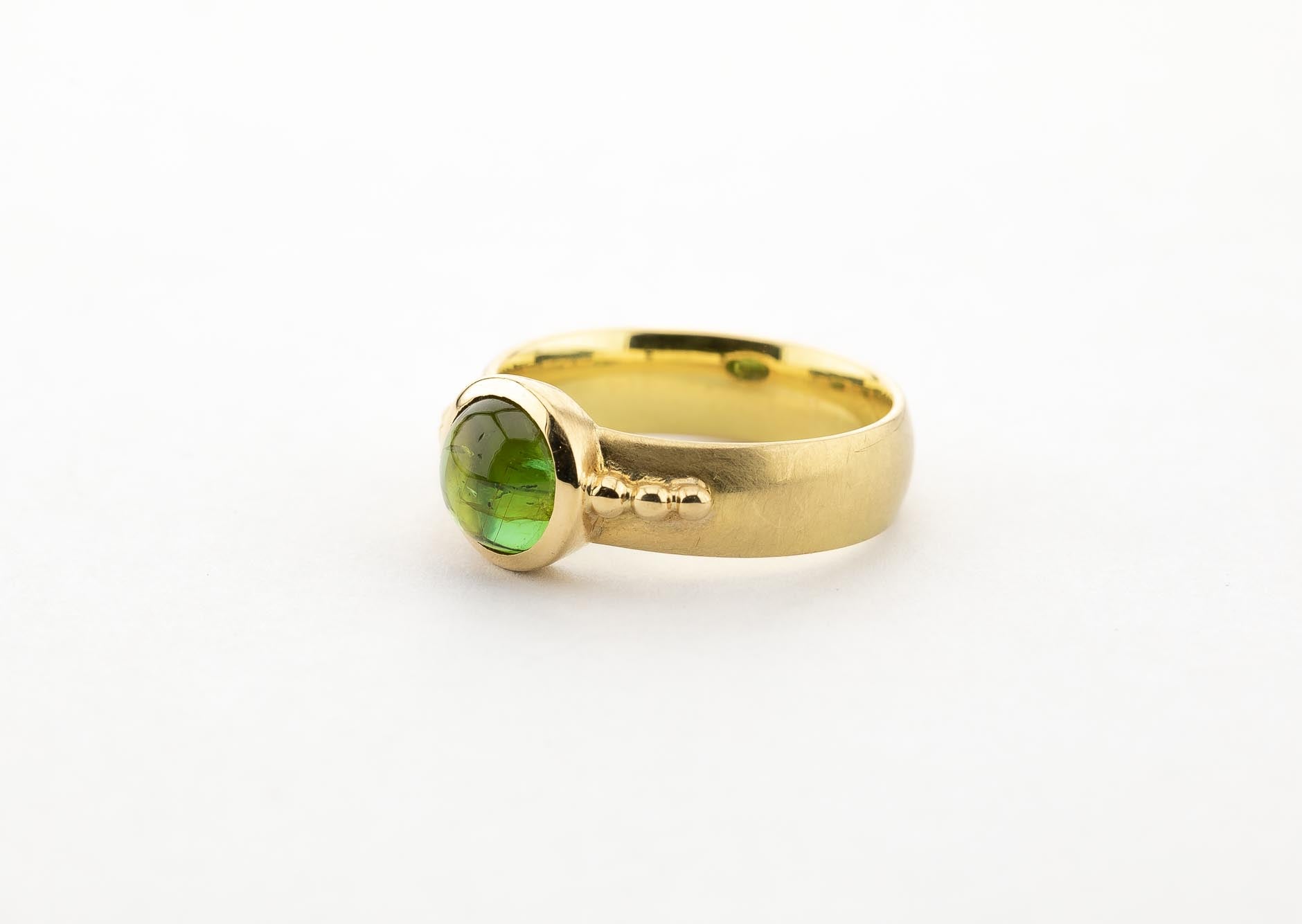 Ring, Turmalin, 750/000 Gold