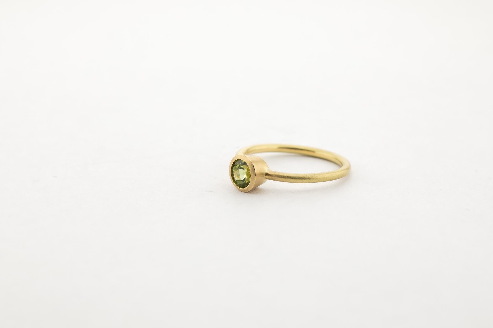 Ring, Turmalin, 750/000 Gold