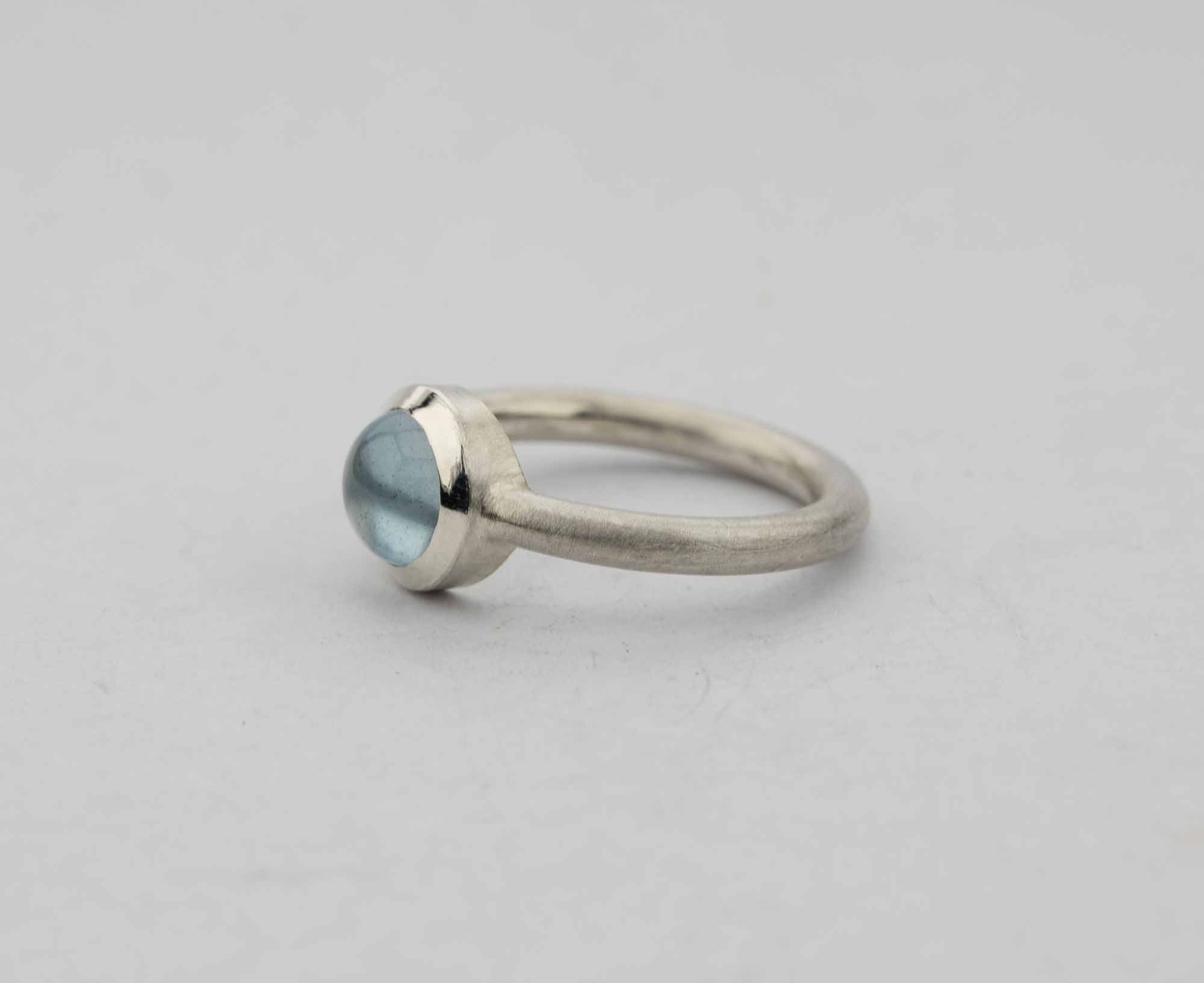 Ring Aquamarin & Silber