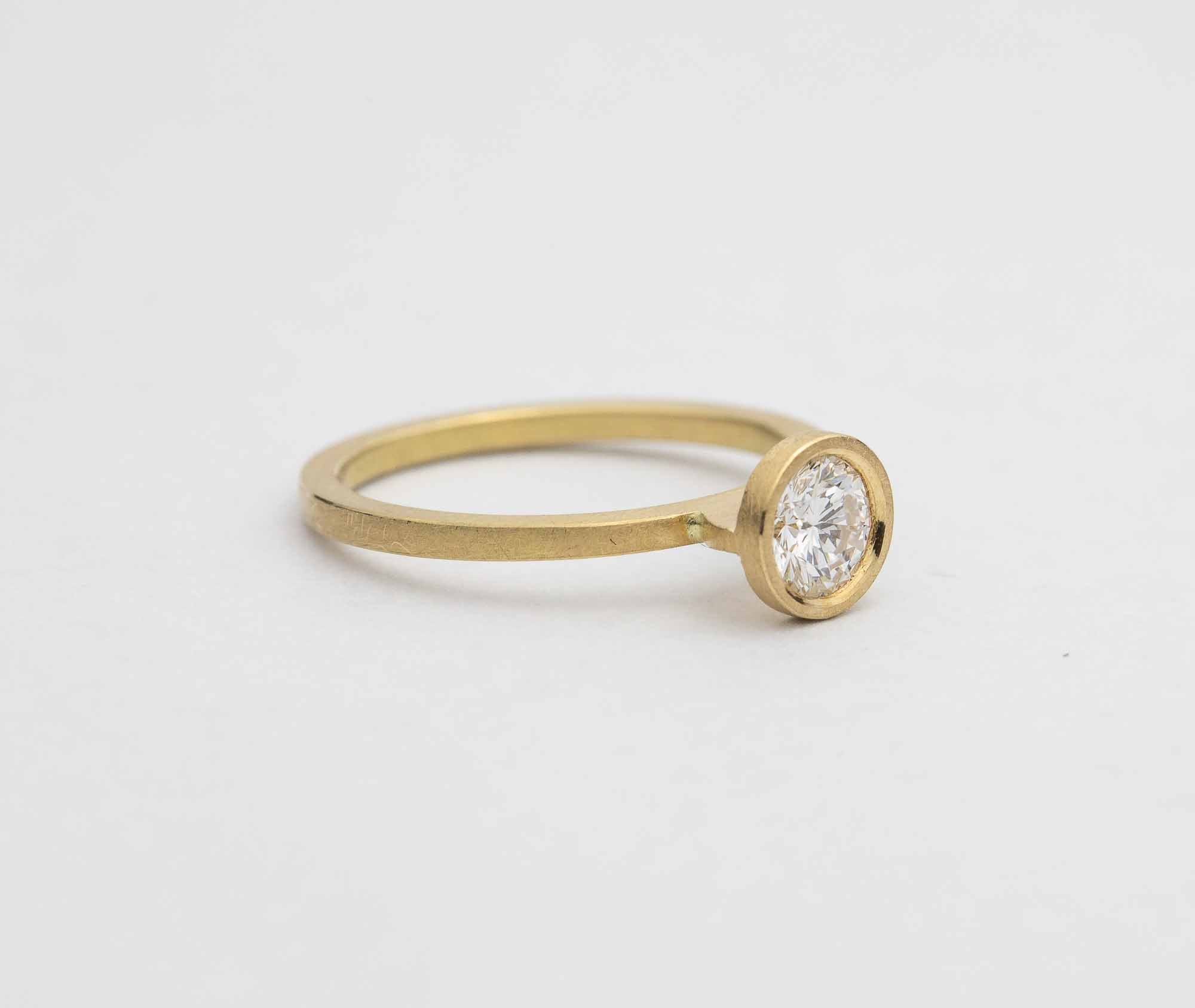 Ring Brillant 750/000 Gold